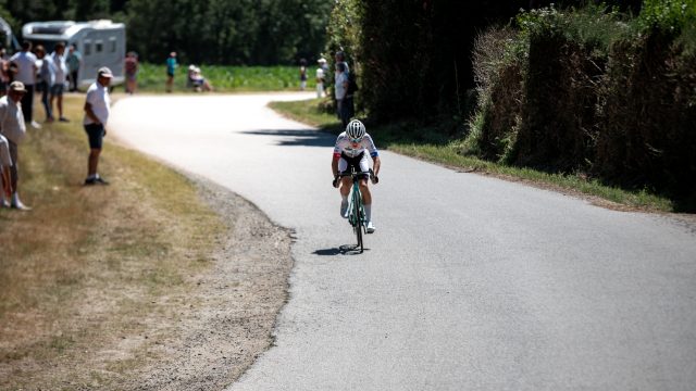 CLM de Plouigneau Cadets : Laurensot devant Jamin