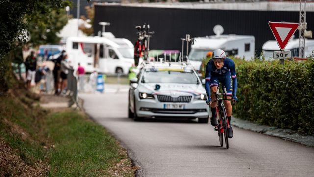 Europe CLM Espoirs : Davy 10me, Boileau 29me