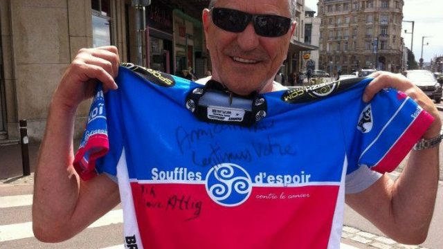 Le team SOUFFLES D'ESPOIR sur le Tour De France !