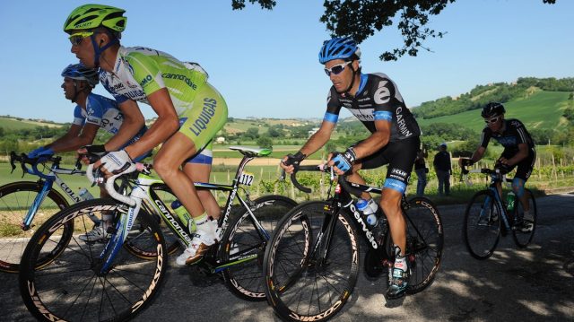 Giro : l'tape pour Gadret / Le Mvel  l'attaque