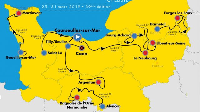 Le Tour de Normandie 2019 est lanc