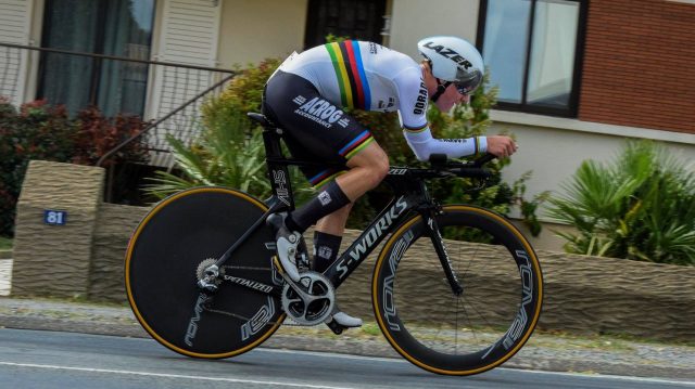 Chrono des Nations des juniors  : Evenepoel  bien sur / Guernalec 7 me
