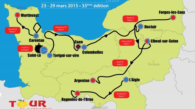 Tour de Normandie 2015 : Un parcours offensif
