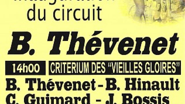 Bernard Thvenet invit d'honneur  Pipriac (35) ce samedi 