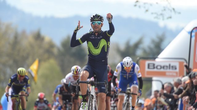 Flche Wallonne: Valverde devant les Bretons