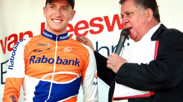 Tripl Rabobank sur le prologue du Ster Elektrotoer 