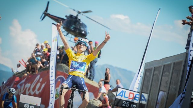 Tour de l'Avenir 2017: le dpart de Loudac