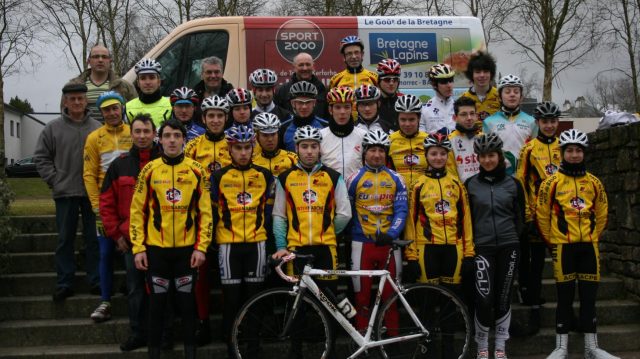Avenir cycliste Pays de Baud : stage de dbut de saison.