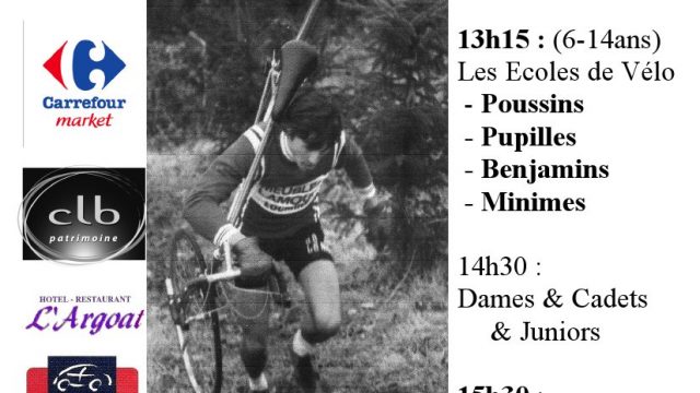 Cyclo-Cross : Coupe du Conseil Gnral du Morbihan  Locmin dimanche 