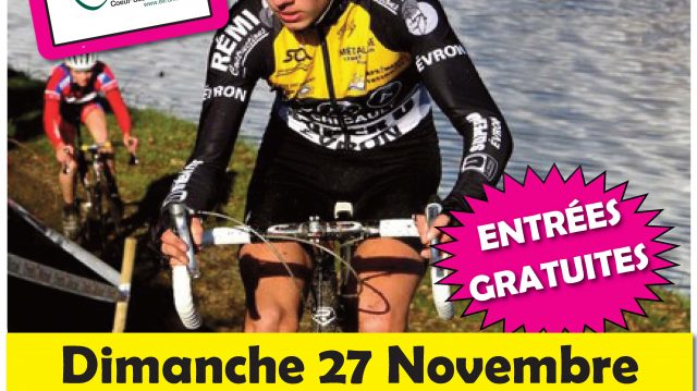 Cyclo-cross d'Evron (53) : les engags   