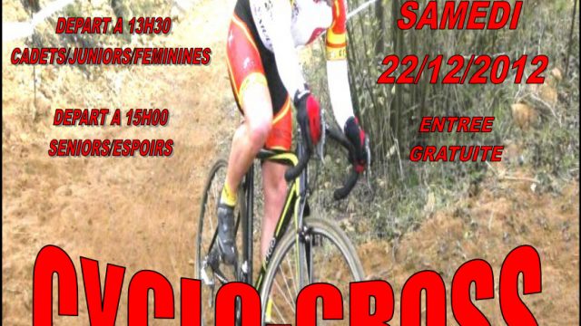 1er Cyclo-cross de Montfaucon-Montign (49) le 22 dcembre