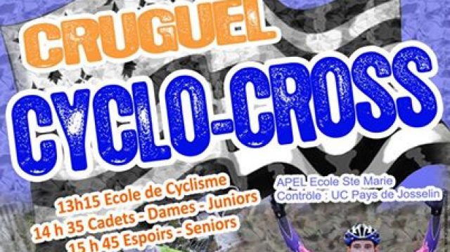 Cyclo-Cross de Cruguel (56) : les engags 