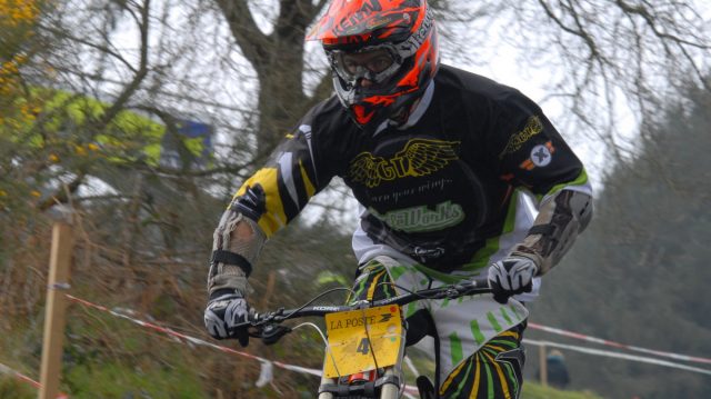 Coupe de Bretagne VTT Descente # 1  Ploeuc-sur-Li (22) : Badouard le plus rapide  