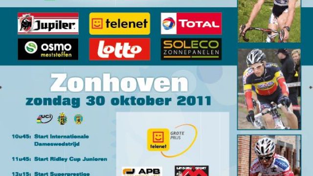 Nissan Superprestige Topsport Vlaanderen  Zonhoven : les engags