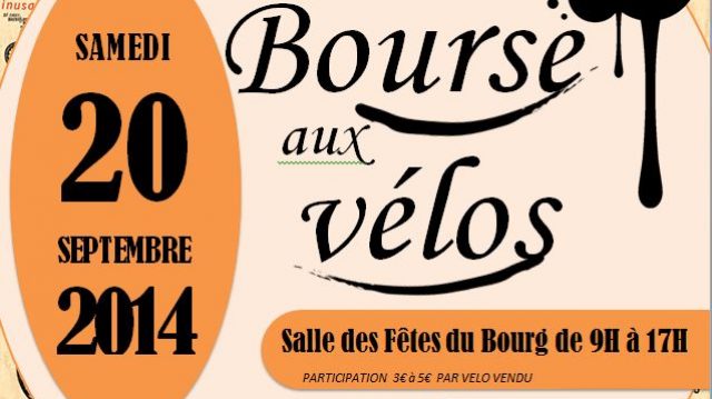Bourg-sous-la-Roche (85): 3me bourse aux vlos