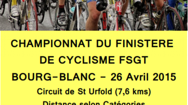 Championnat du Finistre FSGT  Bourg Blanc
