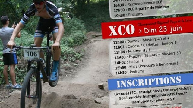  Championnat Rgionaux XCE XCO Pays de la Loire