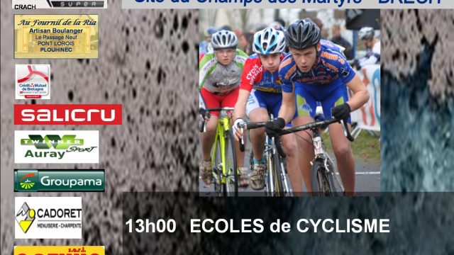 Cyclo-Cross d'Auray Brec'h (56) : les engags