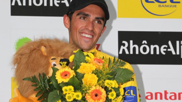 Dauphin :  dbuts en fanfare pour Contador 