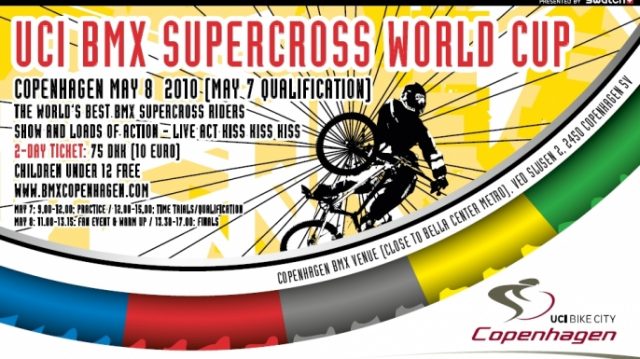 Coupe du Monde Supercross BMX: Nombre record d’inscrits pour Copenhague
