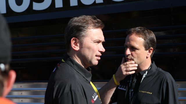 Radioshack Nissan Trek se spare de Johan Bruyneel