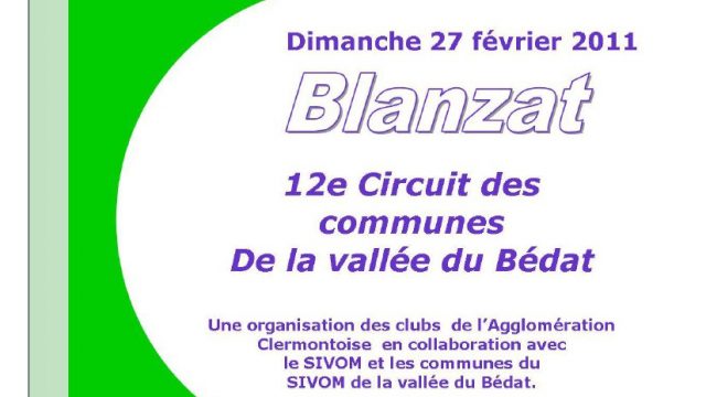 Circuit des Communes de la Valle du Bdat : les engags 