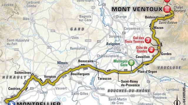 Etape #12 : le Ventoux escamot 