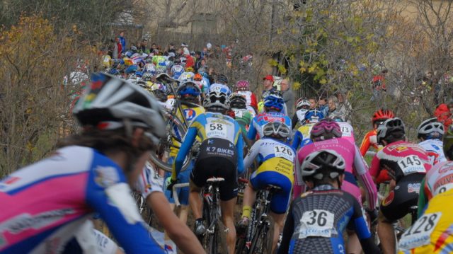 Cyclo-cross de Commequiers (85) : Joubert, Dupont, Blanchard et Guilbaud