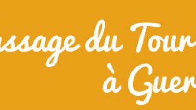 Guer en fte pour le passage du Tour de France