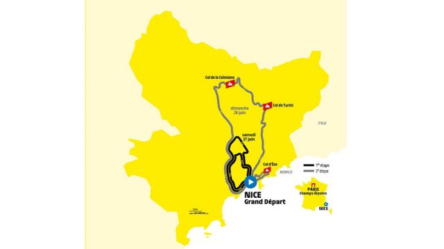 Tour de France 2020 : du relief en ouverture