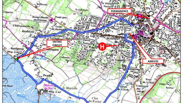 2e tape : attention au circuit d'arrive !