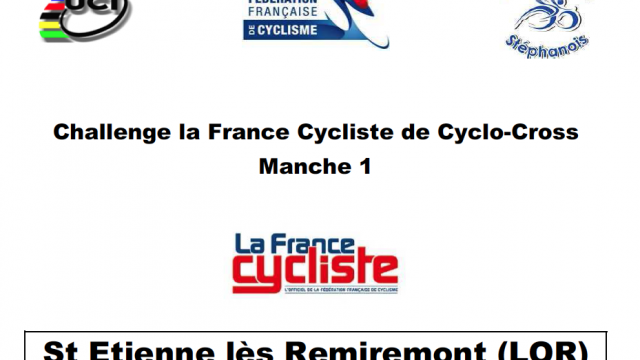 Challenge National de cyclo-cross : 618 engags !