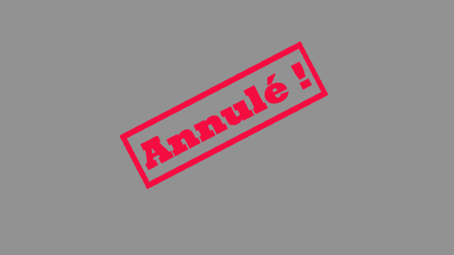 Attention : annulation  Trouville la Haule