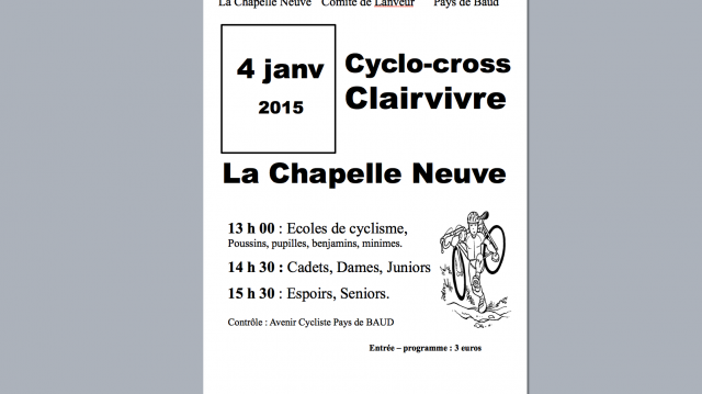 La Chapelle-Neuve (56): Corbihan en grandissime favori