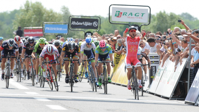 Critrium du Dauphin #2 : Bouhanni rigole / Qumeneur grimace