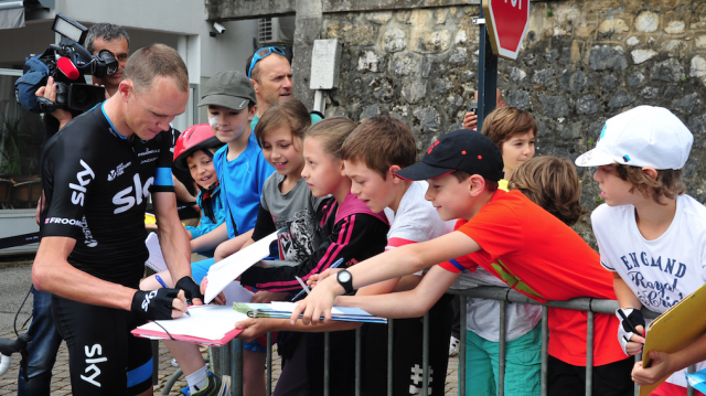 Le Critrium du Dauphin 2015 pour Froome