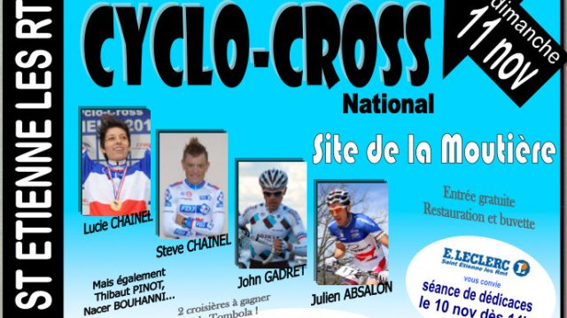 Cyclo-Cross National de Saint-Etienne-ls-Remiremont (88) : Gadret devant Chainel 