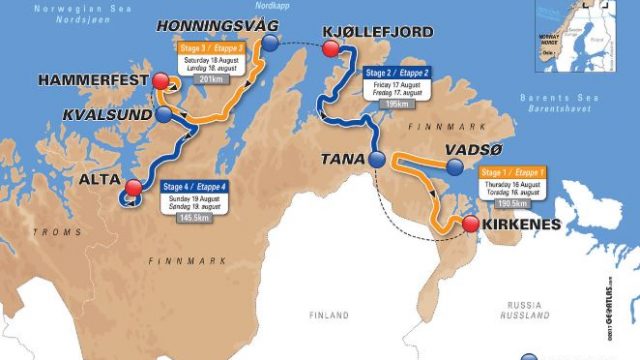 Arctic Race of Norway 2018: 8 quipes du Tour de France engages