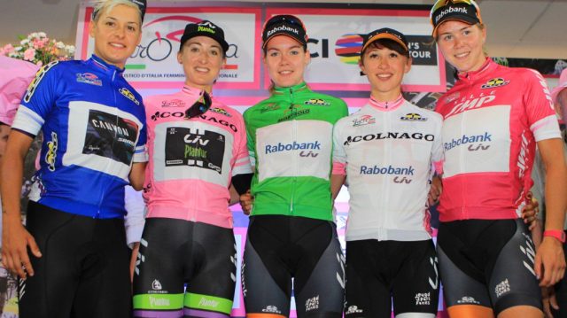 Giro Fminin : Biannic 15me du prologue 