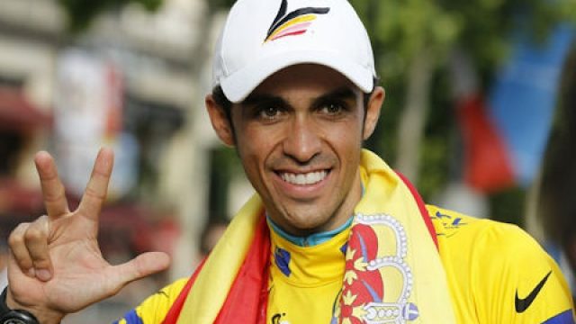 Contador absent de la prsentation du Tour 2011