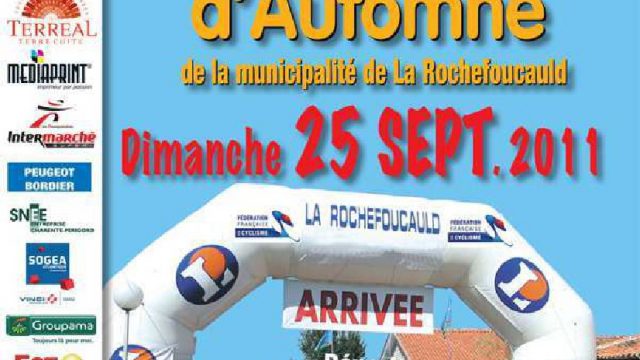  14e Prix Cycliste d'Automne  La Rochefoucauld : Vimpre s'impose / Bihel 5e 