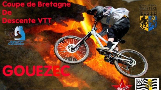 Coupe de Bretagne Descente VTT Dimanche  Gouzec (29) 