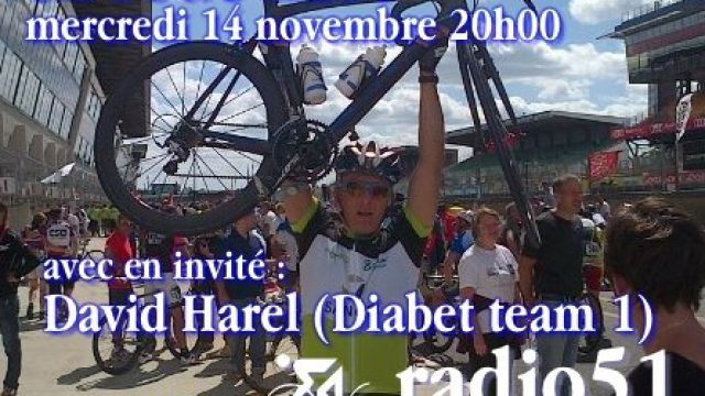 Le Diabet'team 1 invit de l'mission "en roue libre" 