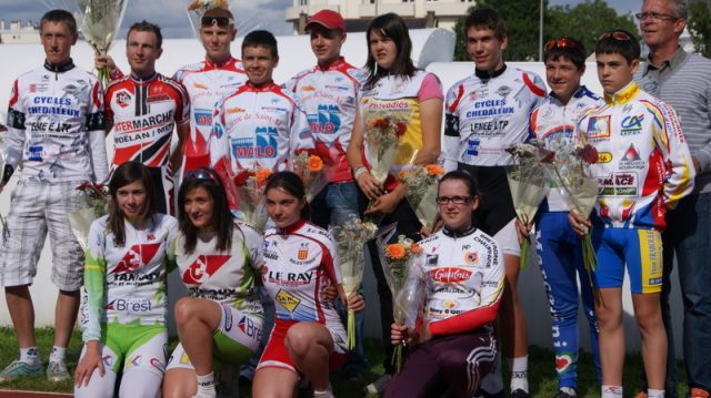 Challenge rgional de la Piste  Rennes : les classements