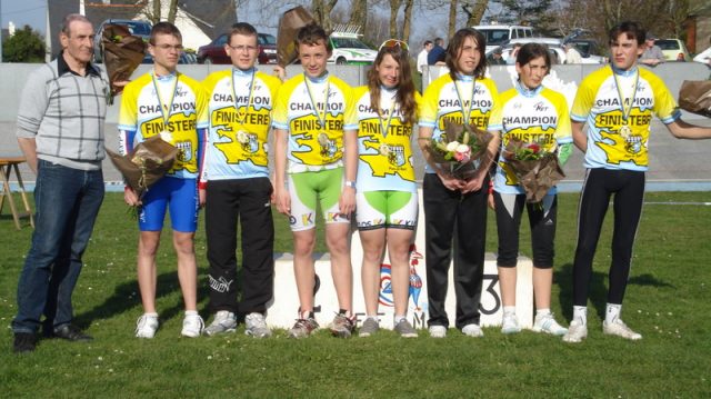 Championnat du Finistre Minimes-Cadets piste: les rsultats 