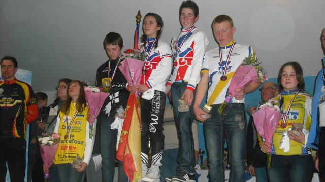 National FSGT de Cyclo-Cross  Plvenon (22) : classements des jeunes 