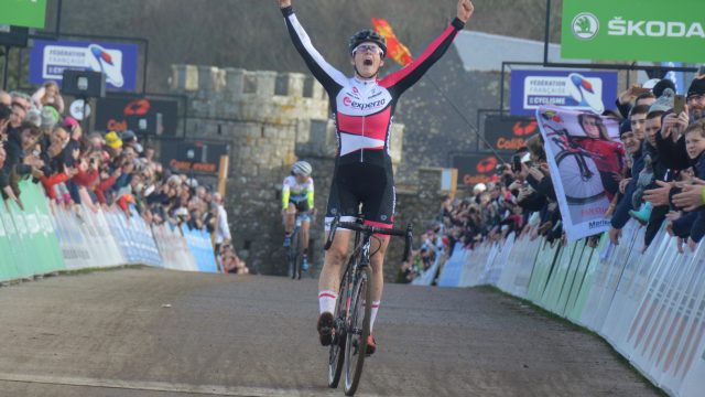 France CX Elites Dames : Norbert-Riberolle / Porhel 3me en espoir