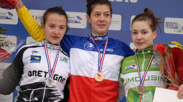 Championnat de France Juniors Dames : Gaultier 2me 