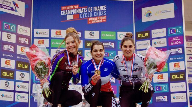 France CX 2023 :  les sœurs Clauzel sur le podium.