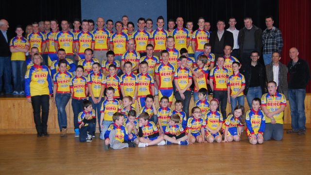 Remise des quipements au CC Moncontourais 
